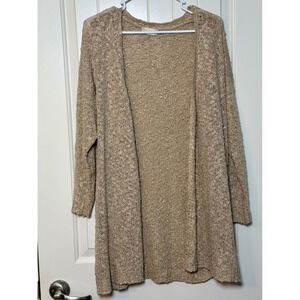 Altar'd State Neutral Knit Duster Cardigan Longline Lightweight Cozy Layering